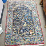 Silk Foundation With Cashmere Hand Knotted Very Fine  70 Raj