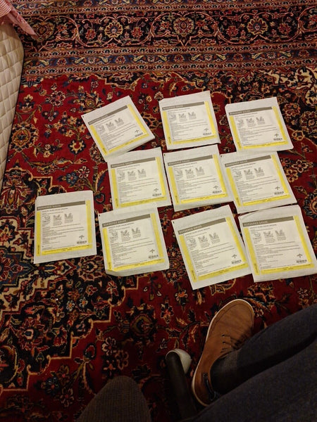 MEDLINE BORDERED GAUZE MSC3266 10 Unit, WITHOUT BOX!