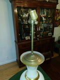 Mid Century Baccarat Opaline Large Lamp
