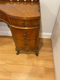 Antique wooden desk or Vanity with drawers