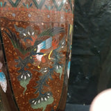 Antique Japanese Vase 250 Years Old with Bronze