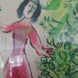 A Vintage Marc Chagall Poster Lithograph