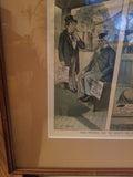 1900 Puck Lithograph of "Puck Proposes That The Country Post Offices Be Given To