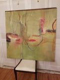 Mid century Modern Important Abstract Painting As Found #912008