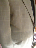 Beige Lauren by Ralph Lauren Sport Coat Size 40 Regular - Diamonds Sapphires Rubies Emeralds