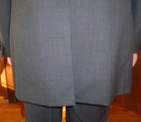 Beautiful Charcoal Gray Brooks Brothers Suit 100% Wool Made in USA Size 41 - Diamonds Sapphires Rubies Emeralds