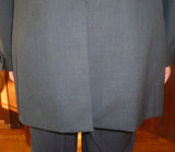 Beautiful Charcoal Gray Brooks Brothers Suit 100% Wool Made in USA Size 41 - Diamonds Sapphires Rubies Emeralds