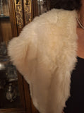 Tahari Arthur S. Levine Faux Fur Vest Size Small