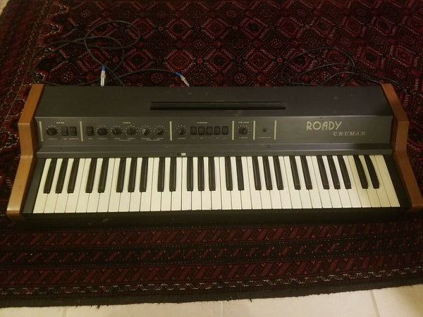 CRUMAR ROADY with Mahogany Wood 1980's Italian Analog Electronic Piano