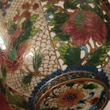 Antique Chinese Plique a Jour Cloisonne Bowl