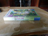 Ravensburger Super 100 Jungle Safari Hide & Seek Jungle Puzzle No. 107346 - Diamonds Sapphires Rubies Emeralds