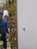 Antique Brass Mirror Hand Made