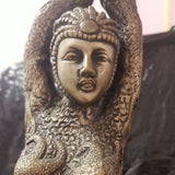 Sculputure Of Lady Ballerina Mermaid Indian Very Heavy