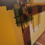 Original Large Mid Century Modern Abstract painting