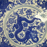 Japanese Porcelain Bowl blue and white 1950's #91408