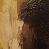 Vintage Abstract Painting Mid century Modern Expressionist