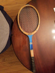 Wilson Chris Evert Wood tennis racket - Diamonds Sapphires Rubies Emeralds