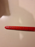 LE VIAN (LeVian) GENUINE LEATHER 14 MM WATCH STRAP ZAS 28 Red New