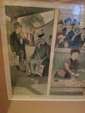 1900 Puck Lithograph of "Puck Proposes That The Country Post Offices Be Given To