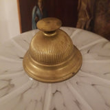 Vintage Mid Century Modern Murano Art Glass Dome Chandelier