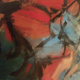 Original Mid century Modern Abstract Expressionist Painting