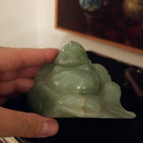 Antique Chinese Green jade Sculpture