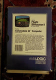 Flight Simulator II CM-FS2 SubLOGIC for  Commodore 64 by Bruce Artwick - Diamonds Sapphires Rubies Emeralds