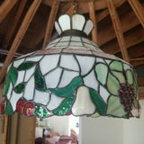 Stained glass Fruit chandelier