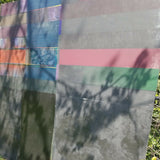 Mid Century Modern Massive Vintage Abstract Painting 84.5" x 83.5" #98008