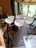 Mid Century Modern looking Chrome Chandelier #93258