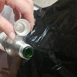 Wine Bottle Probably Silver