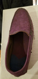 Robert Graham Purple Suede Men's Driving Shoes Size 9.5 D New with Box - Diamonds Sapphires Rubies Emeralds