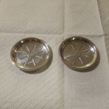 Pair Of Sterling Silver Tiffany Small Plates