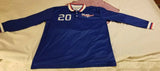 Branko Segota New York Arrows Long Sleeve Soccer Jersey, Size Small - Diamonds Sapphires Rubies Emeralds