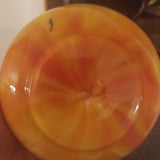 Antique Art Glass Iridescent Opaline Vase #9408