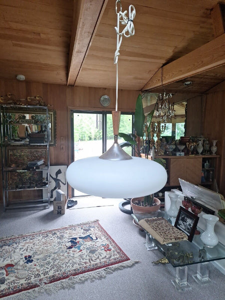 Mid Century Modern Designer Laurel Hanging Lamp