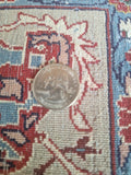 1970's All Wool Hand Knotted Oriental Rug 3' X 5' Very Fine Knots