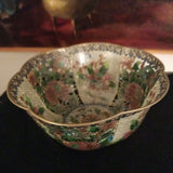 Antique Chinese Plique a Jour Cloisonne Bowl