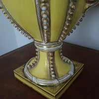 Antique Rare Yellow Sevres Urn