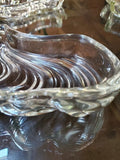 Mid century modern vintage Baccarat surrounding crystal