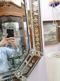 Murano Venezia Mirror 43" X 24" Great Condition