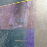 Mid Century Modern Massive Vintage Abstract Painting 84.5" x 83.5" #98008