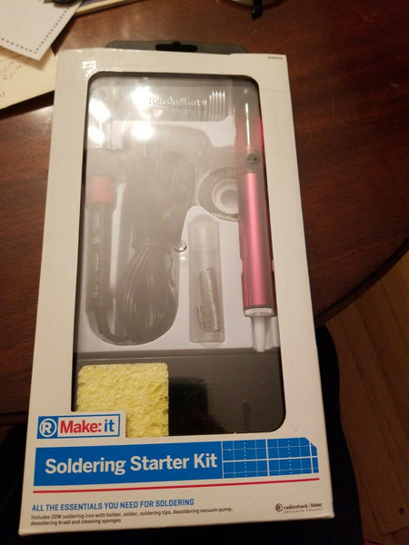 RadioShack Make: It Soldering Starter Kit - Diamonds Sapphires Rubies Emeralds