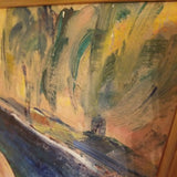 A Vintage Nude Impresionist Painting of Blonde Woman