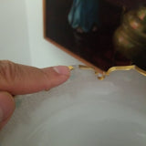 19th century French Opaline Baccarat Jeweled Centerpiece