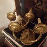 Pair Of Antique Classical E.F. Caldwell Attributed Sconces