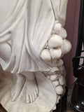Italian Marble Statue Extremely Heavy 1970's May Be 500lbs One Piece Perfect Cnd