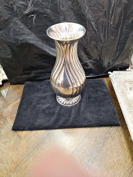 800 Silver Vase Circa 1940's European