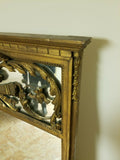 Antique Gilded Wood Mirror