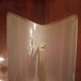 Pair Of Mid Century Modern Space Age Designer  Sconces